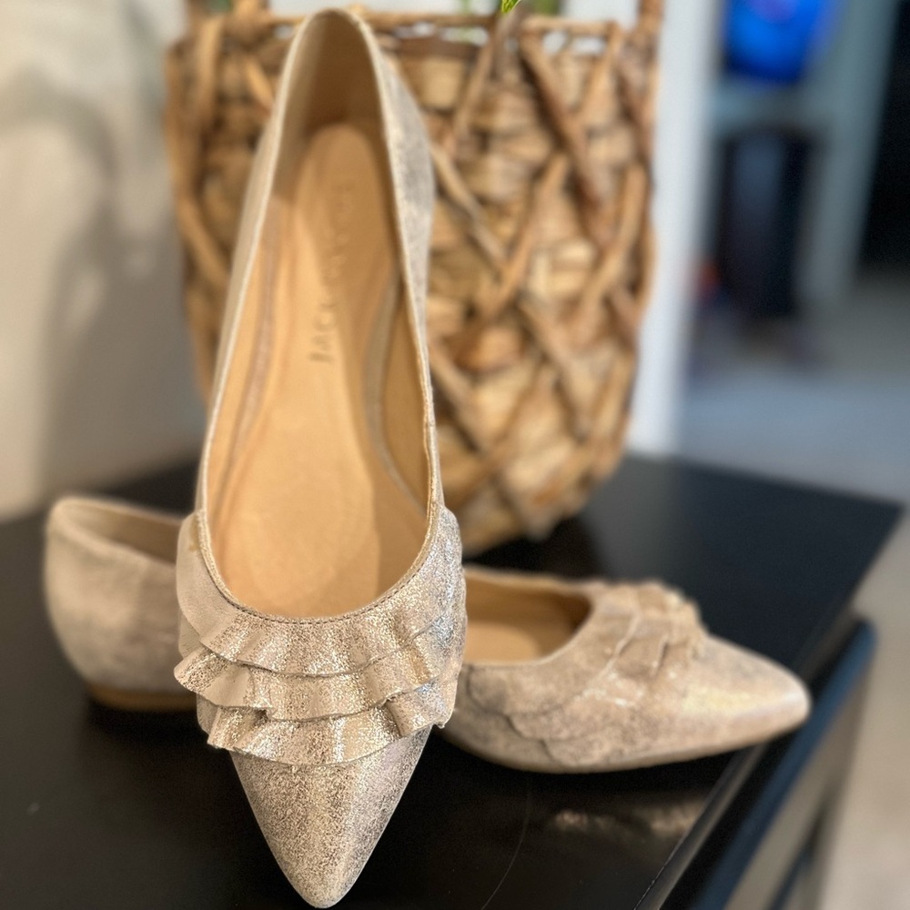 Jack Rogers Rosie Ruffle Ballet Flat